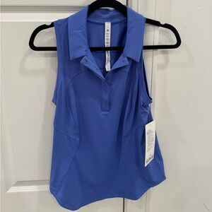 Lulu Lemon Quick Drying Sleeveless Golf Polo